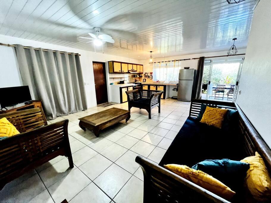 Kahai Lodge Maison Tout Confort Et Spacieuse A Bora Bora Bagian luar foto